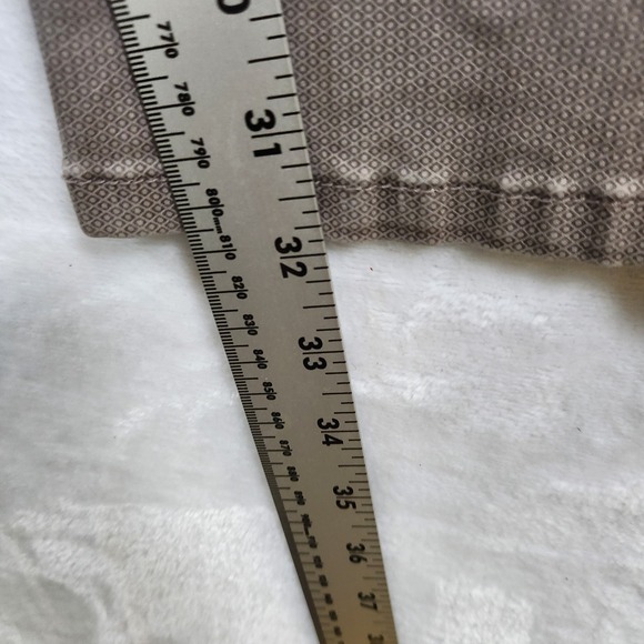 Tommy Bahama Mens 35x32 Brown Diamond Pattern Pants Relaxed Fit Casual - Picture 5 of 9